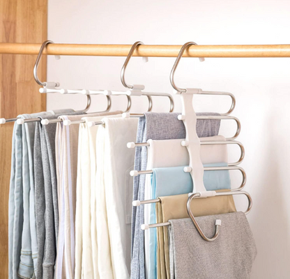 Space Saving pant hangers